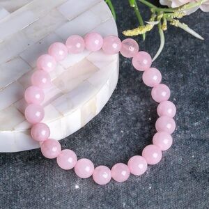 🆕New Rose Quartz 8mm Healing Gemstone Bracelet